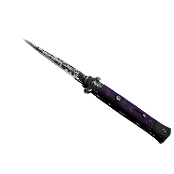 Stiletto Knife - Ultraviolet